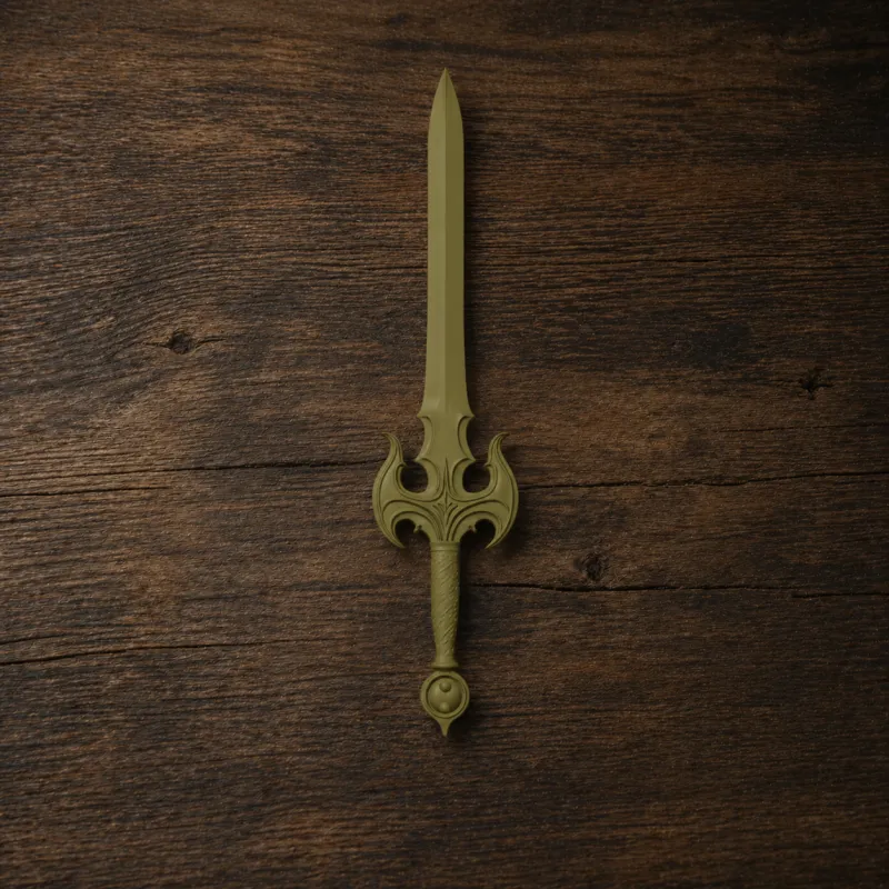 Abyssal Whisper — Mythical Fantasy Sword Digital File for 3D Printing