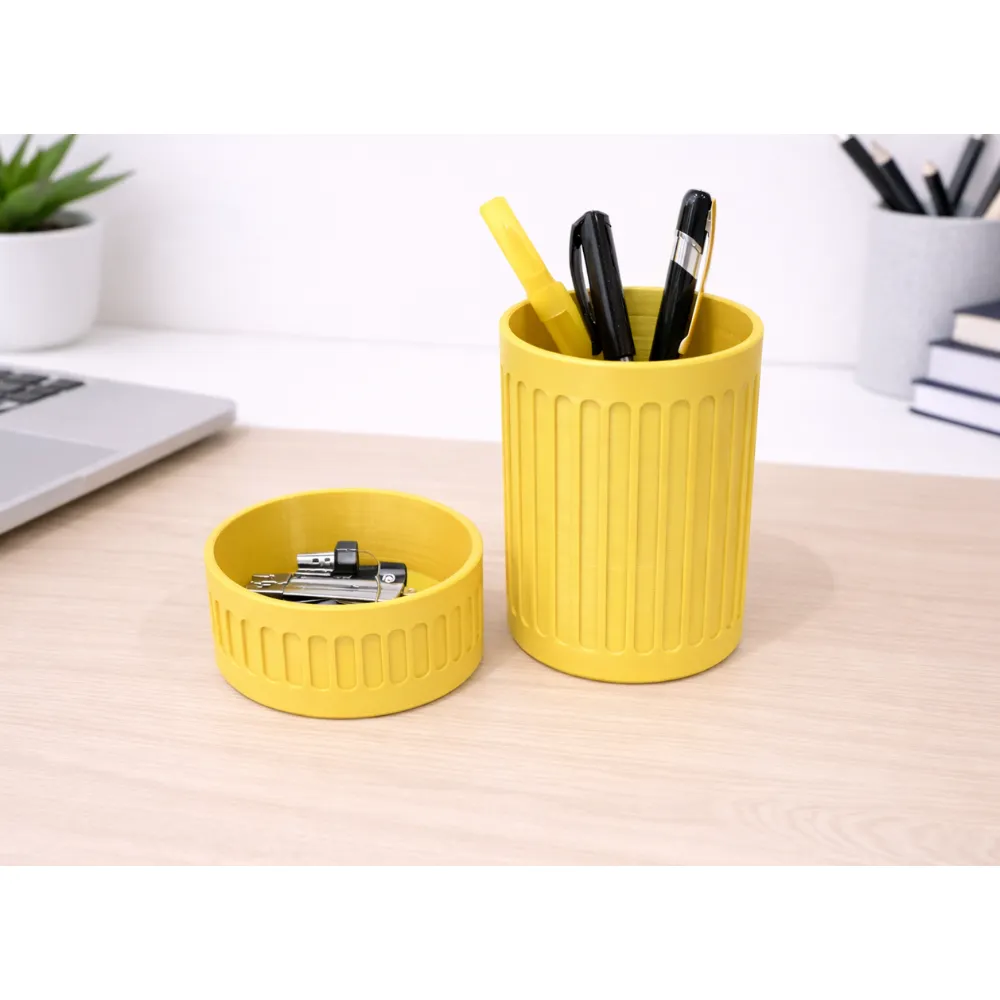 Desk_Organisers_Set_Debossed_Ribbed_Yellow