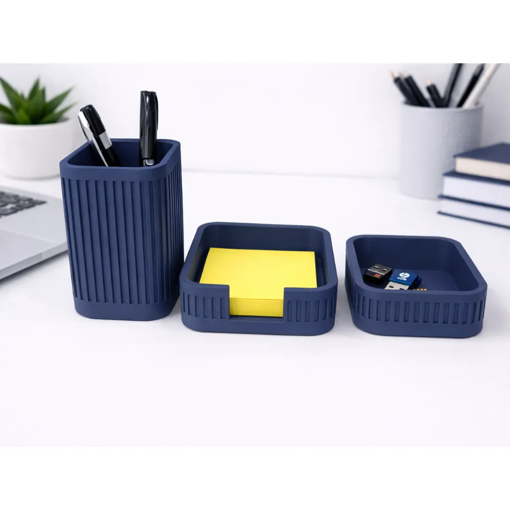 Ribbed_Desk_Organiser_Set_Navy_Blue